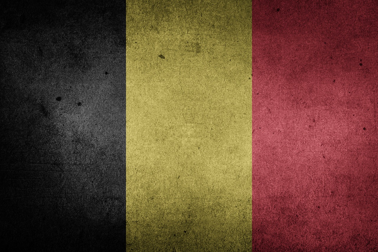Free flag belgium europe illustration