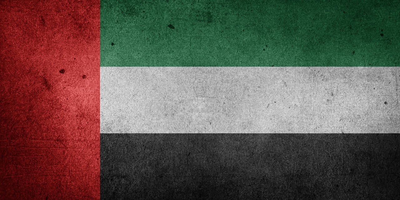 Free flag united arab emirates uae illustration